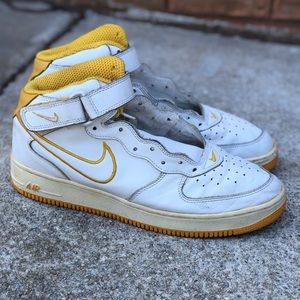 air force 1 mid yellow
